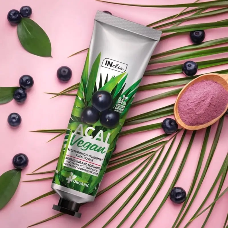 Vegan Acai & Bamboo Regenerative & Protective Hand Cream 100ml