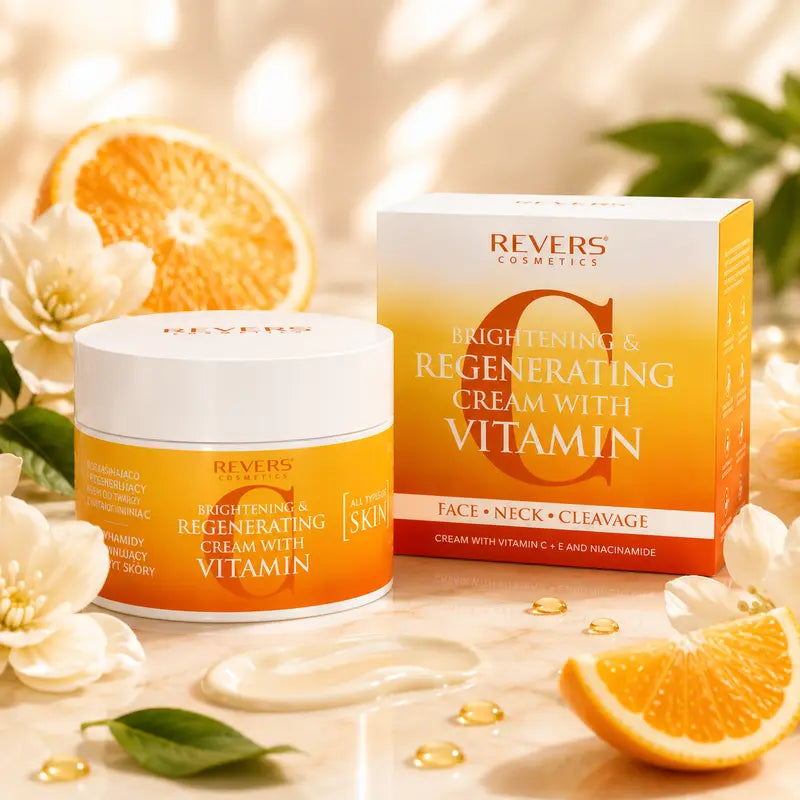 Vitamin C Face Cream with Niacinamide Brightening & Regenerating Moisturiser Dark Spot & Uneven Skin Tone All Skin Types 50ml