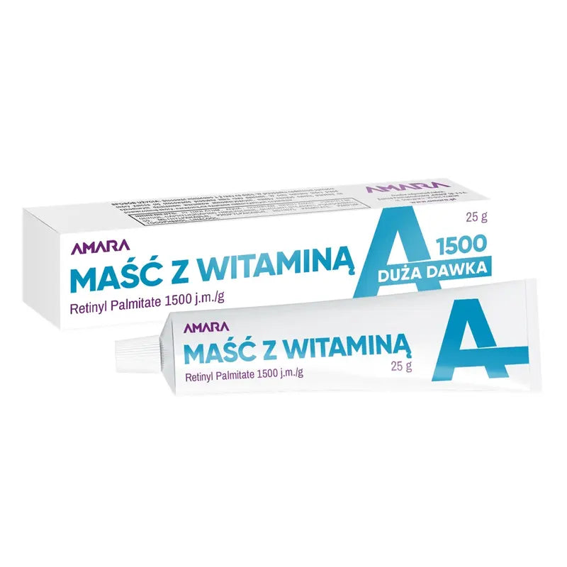 Vitamin A retinol ointment cream maść z witaminą A
