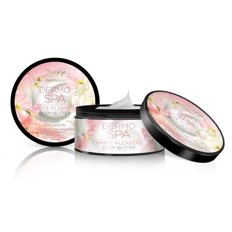 Dermo SPA White Flowers Body Butter with Avocado Oil Anti-Aging & Smoothing 200ml