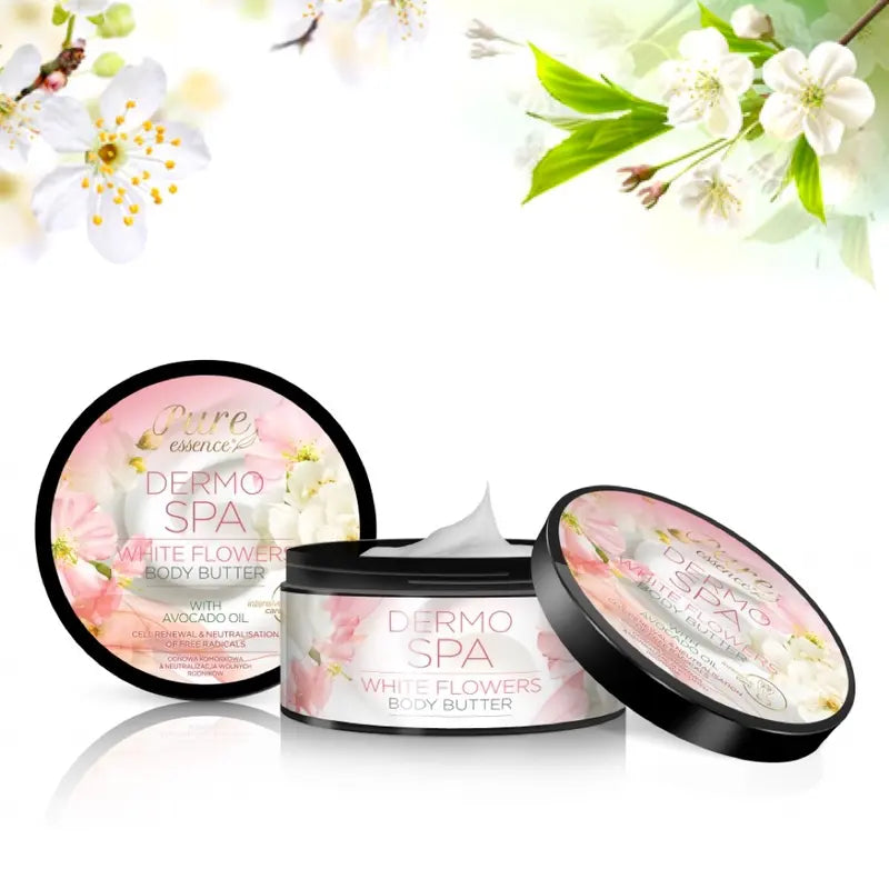 Dermo SPA White Flowers Body Butter with Avocado Oil Anti-Aging & Smoothing 200ml
