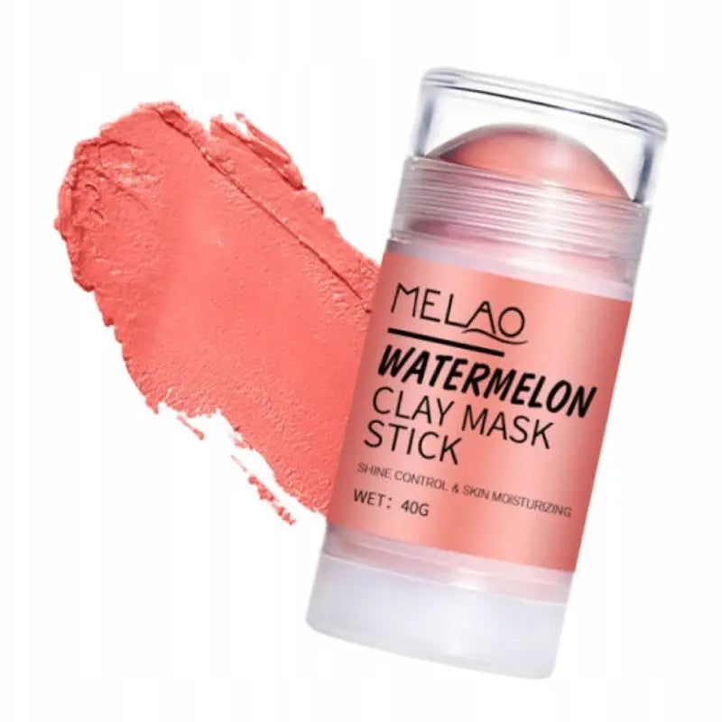 Watermelon Hydrating and Moisturizing Clay Mask Stick with Hyaluronic Acid and Vitamins