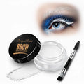 Dermacol white brow pomade eyebrow tint with brush.
