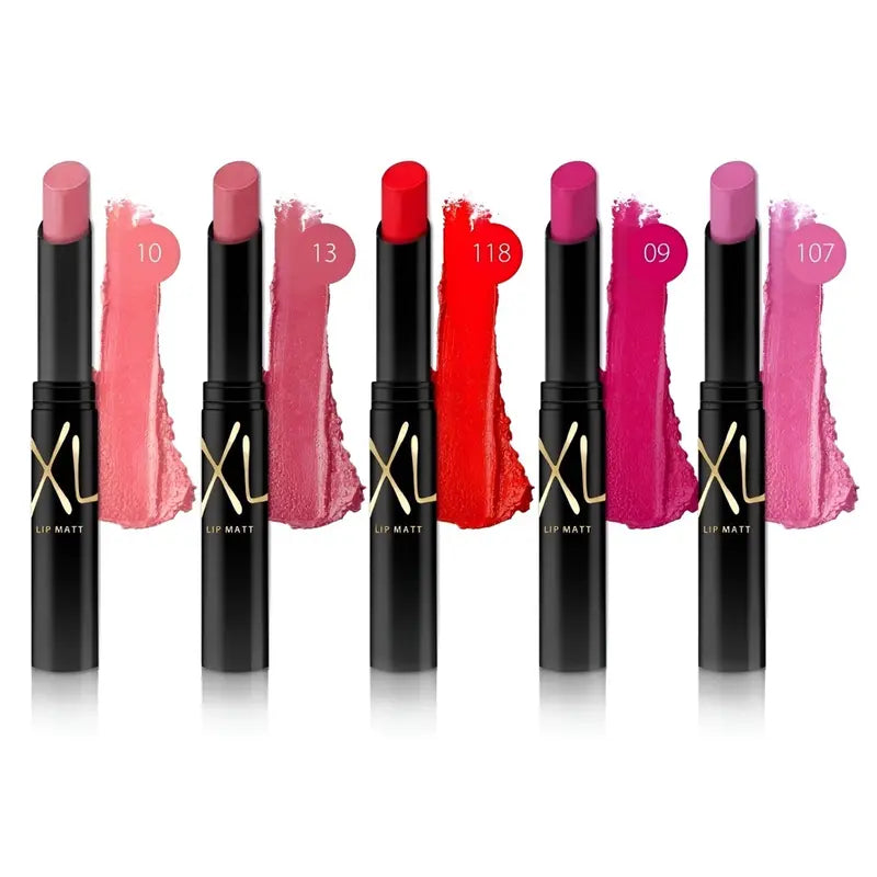 XL Creamy Matte Lipstick Balm Long-Lasting Velvet Lip Colour Stick Hydrating Satin Finish Intense Pigment