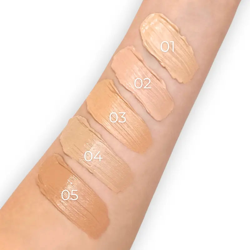 XL Natural Mineral Long-Lasting Shine Control Foundation – Hydrating Satin Finish