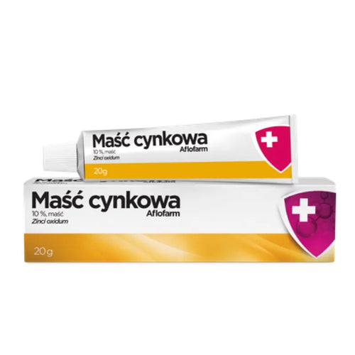 Zinc ointment anti-acne treatment maść cynkowa tube