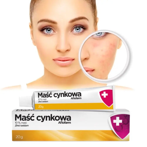 Zinc ointment anti-acne treatment maść cynkowa 