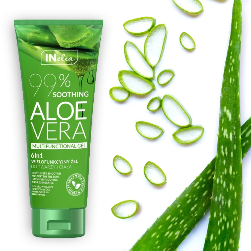 Aloe Vera Gel Multifunctional 6-in-1 Soothing & Moisturizing Face & Body 250ml
