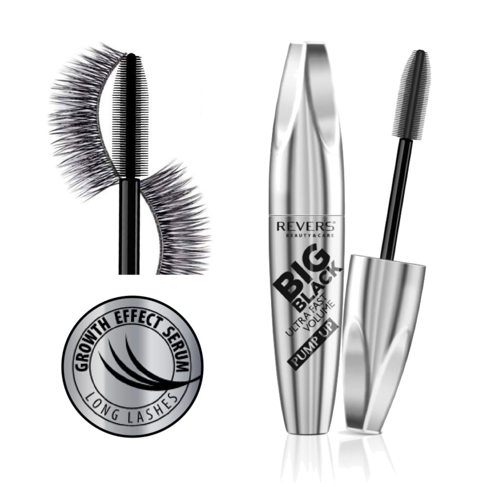 Big Black Ultra Volumising & Extreme Lengthening Mascara Buildable Volume