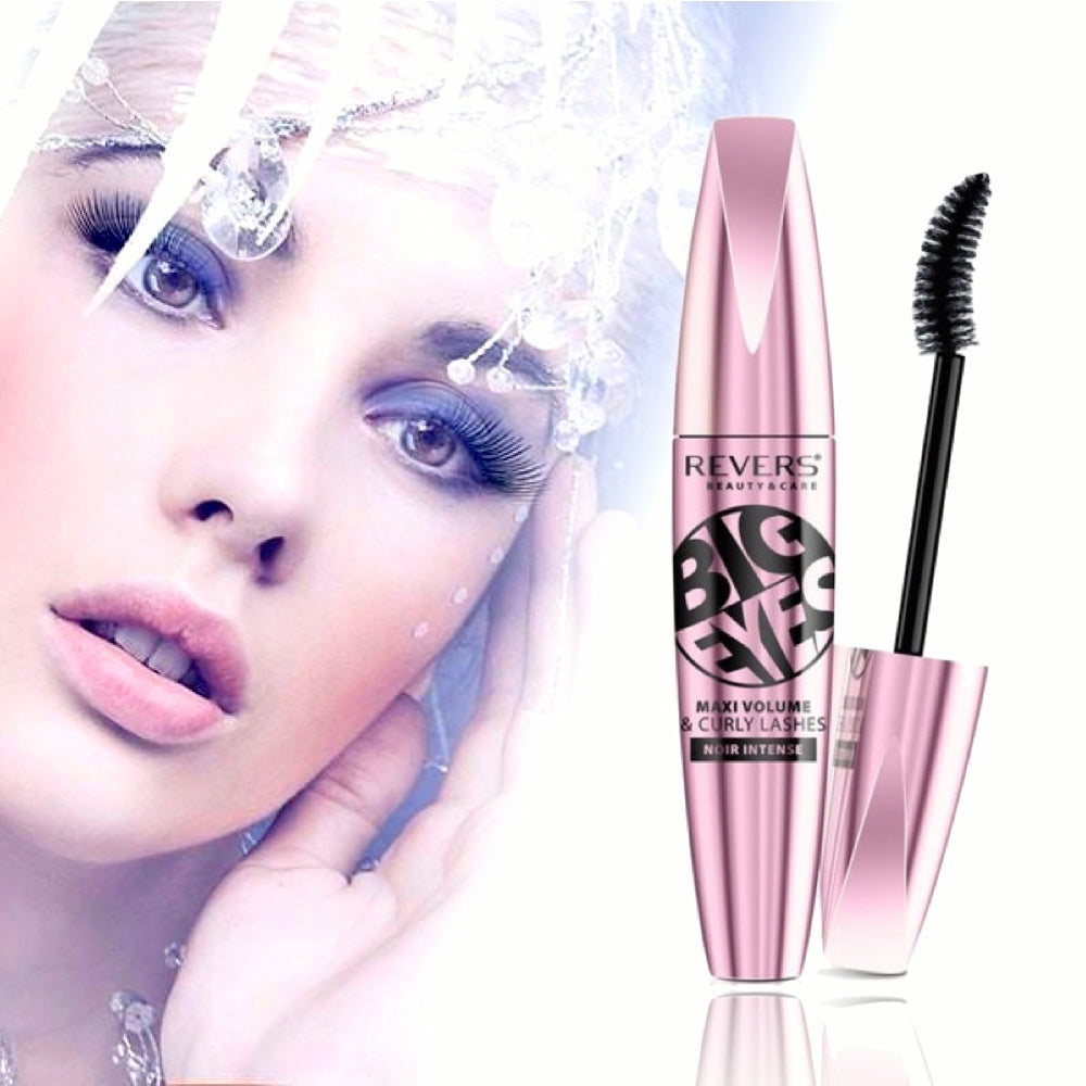 Big Eyes Maxi Volume & Curly Lashes Mascara Volumizing & Lengthening Noir Intense Black