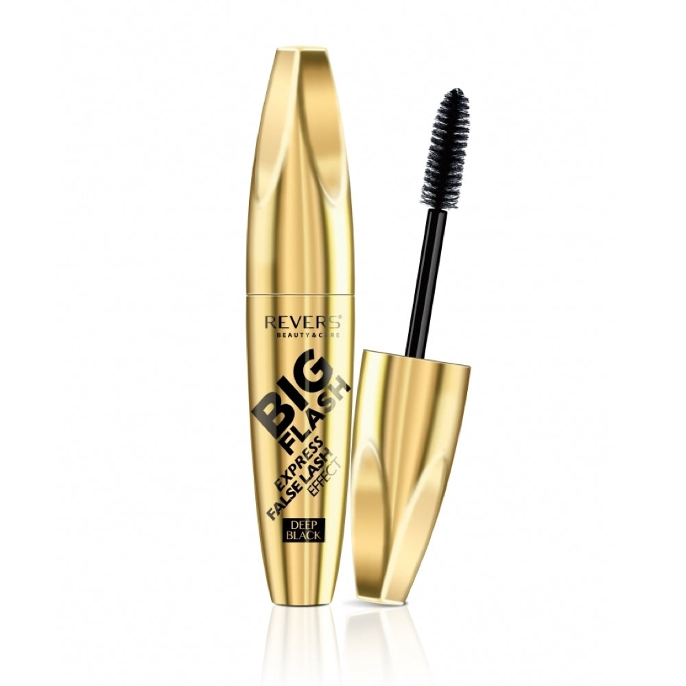 Big Flash Mascara Express False Lash Effect Strengthening & Regeneration Deep Black