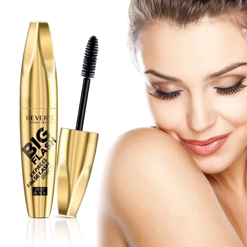 Big Flash Mascara Express False Lash Effect Strengthening & Regeneration Deep Black
