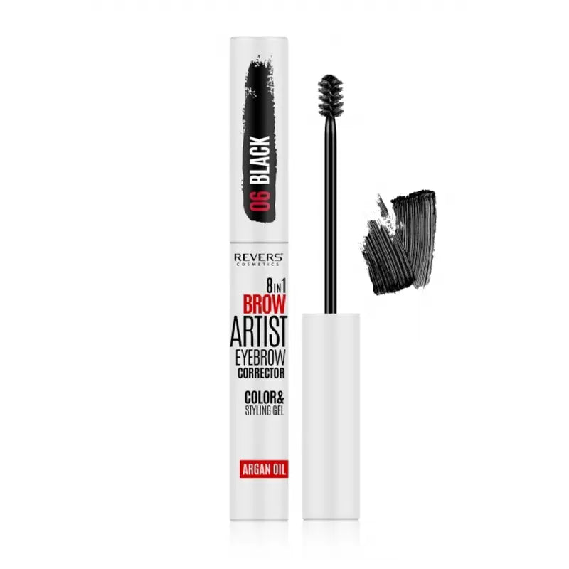 Brow Artist 8in1 Eyebrow Corrector Gel with Argan Oil Long-Lasting Tint & Styling Mascara