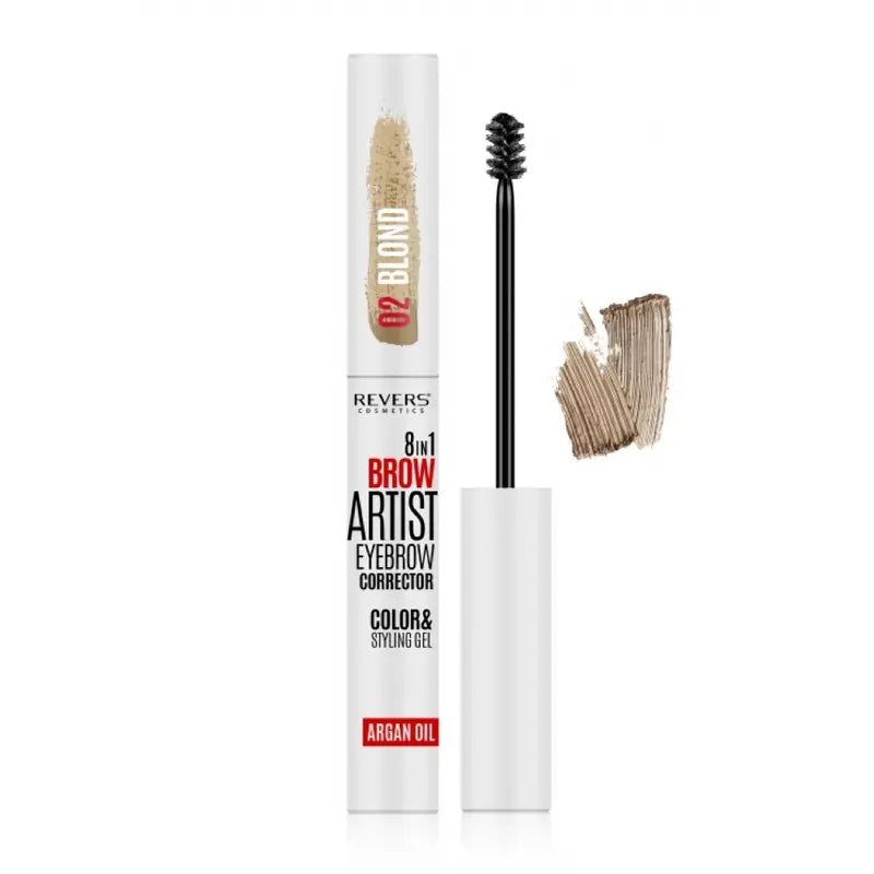 Brow Artist 8in1 Eyebrow Corrector Gel with Argan Oil Long-Lasting Tint & Styling Mascara
