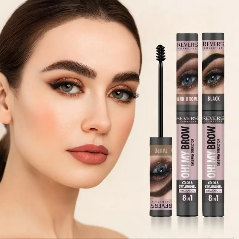 OH! MY BROW Eyebrow Styling Gel-Corrector with Argan Oil – Defining, Nourishing & Long-Lasting Brow Gel