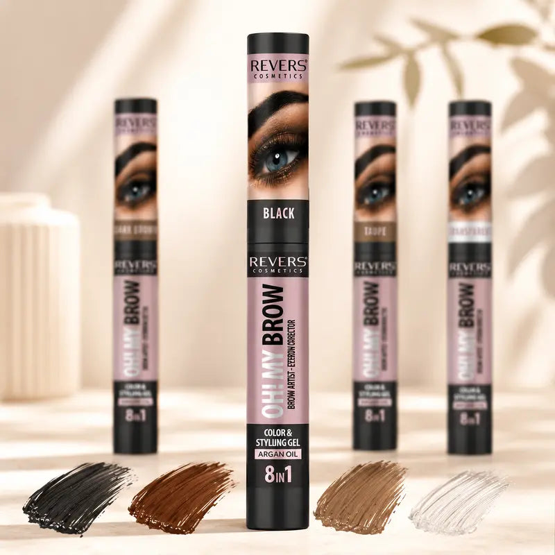 OH! MY BROW Eyebrow Styling Gel-Corrector with Argan Oil – Defining, Nourishing & Long-Lasting Brow Gel