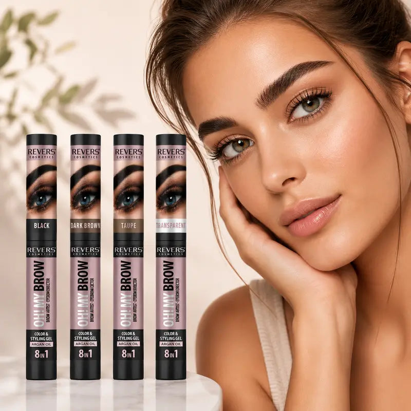 OH! MY BROW Eyebrow Styling Gel-Corrector with Argan Oil – Defining, Nourishing & Long-Lasting Brow Gel