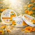 Calendula face and body cream naturally soothing, moisturizing and regenerating balm