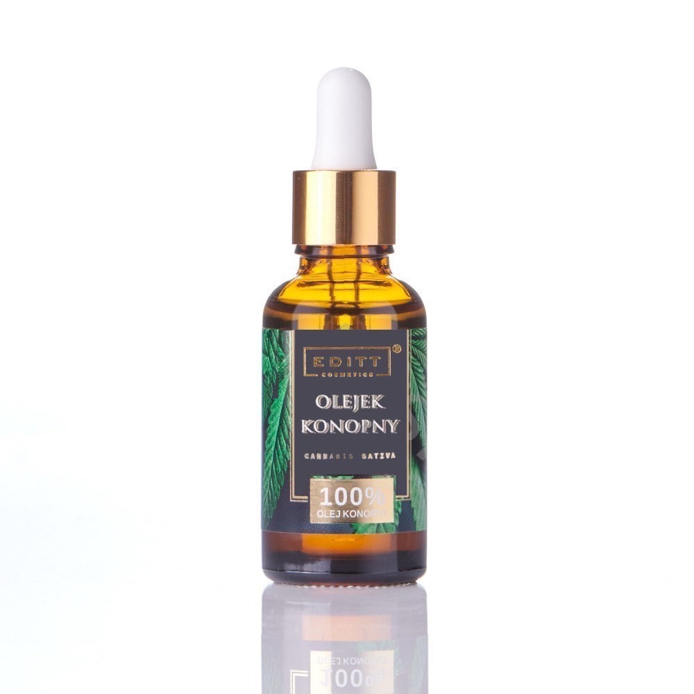 100% Organic Hemp Face & Body Oil Serum Anti-Aging & Nourishing 30 ml