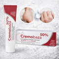 Cremobaza 50% Urea Exfoliating Cream Intensive Callus Softening and Smoothing Formula Feet, Heels, Elbows and Knees 
