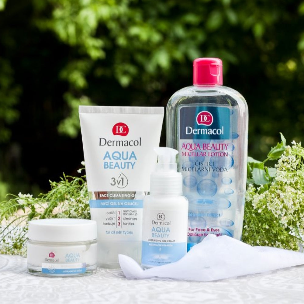 Dermacol Aqua Beauty Micellar Water Bi-Phase Makeup Remover with Panthenol 400ml