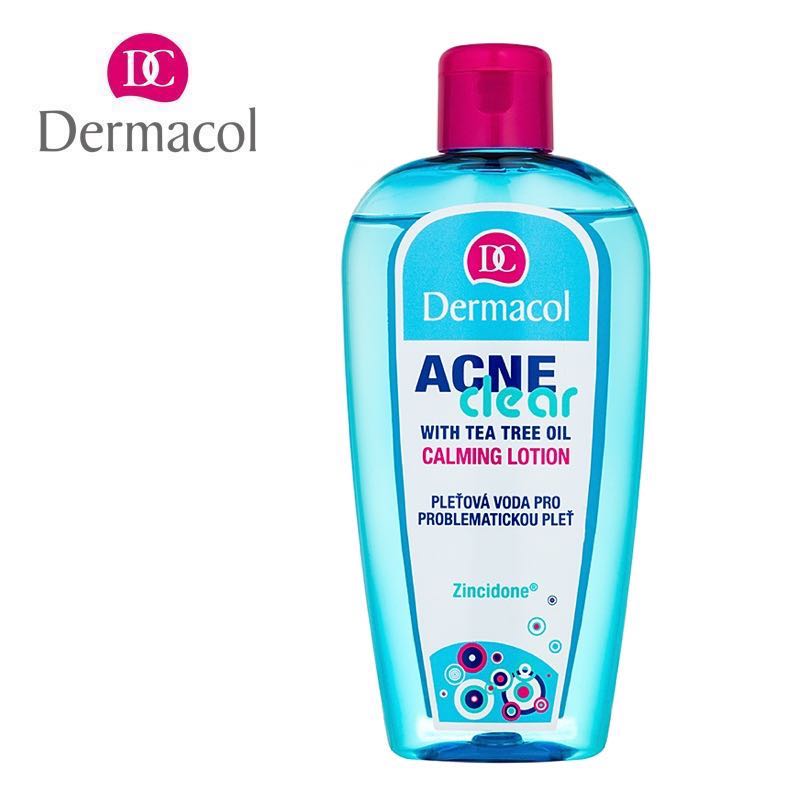 Dermacol Acne Clear Face Toner Calming Lotion with Zincidone & Tea Tree Oil