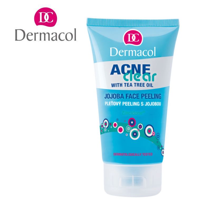 Dermacol Acne Clear Exfoliating Face Cleanser for Problematic Skin Salicylic Acid & Tea Tree Oil