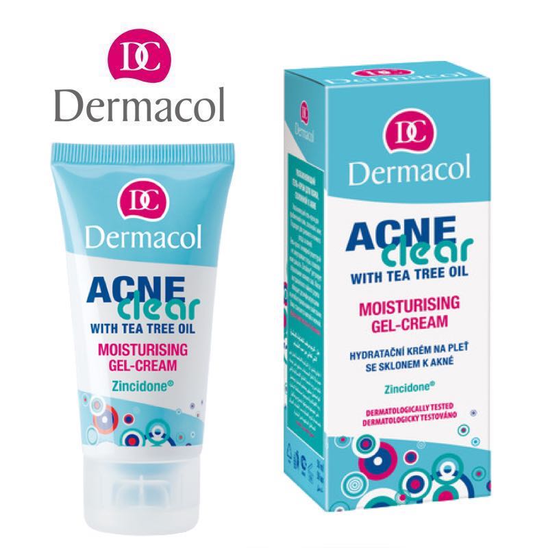 Dermacol Acne Clear Moisturizing Gel Cream with Zincidone & Tea Tree Oil