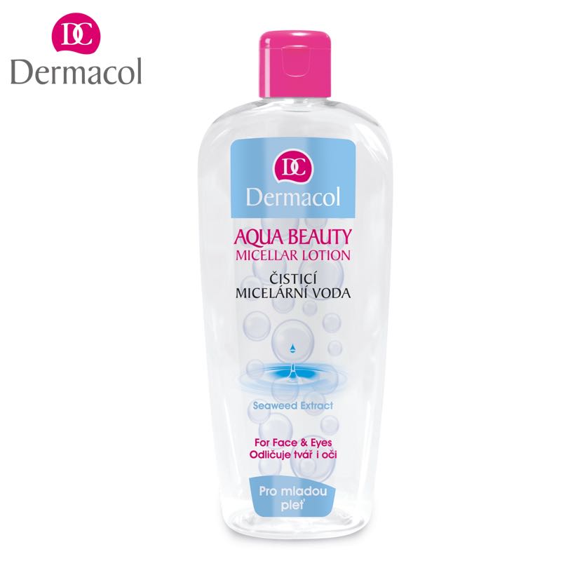 Dermacol Aqua Beauty Micellar Water Bi-Phase Makeup Remover with Panthenol 400ml
