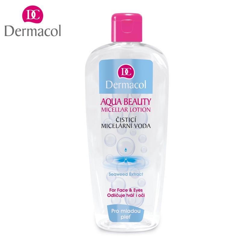 Dermacol Aqua Beauty Moisturizing Gift Set Face Cream, Cleansing Gel & Micellar Water