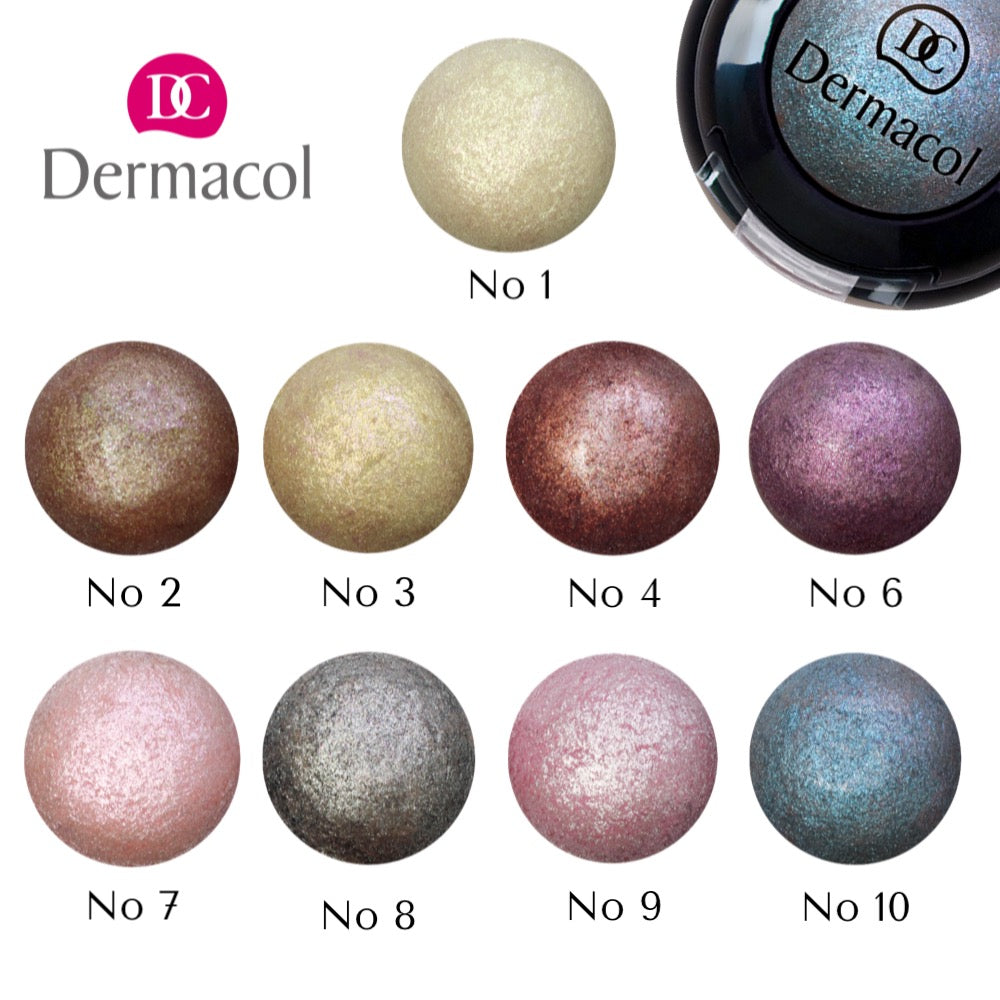 Dermacol Bonbon Eye Shadow Metallic Look & Glossy Eyeshadows