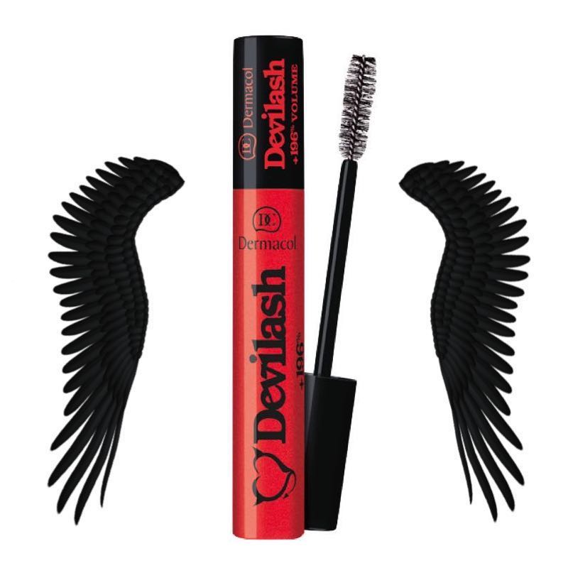 Dermacol Devilash Mascara Black for Maximum Volume Intense Black