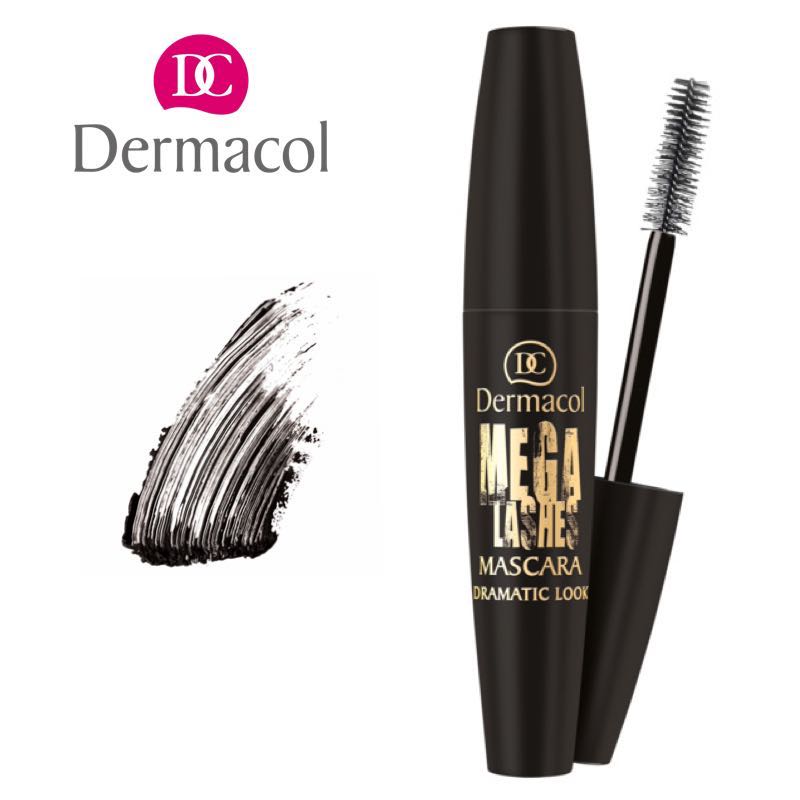 Dermacol Mega Lashes Volume & Care Mascara Intense Black Extreme Volume