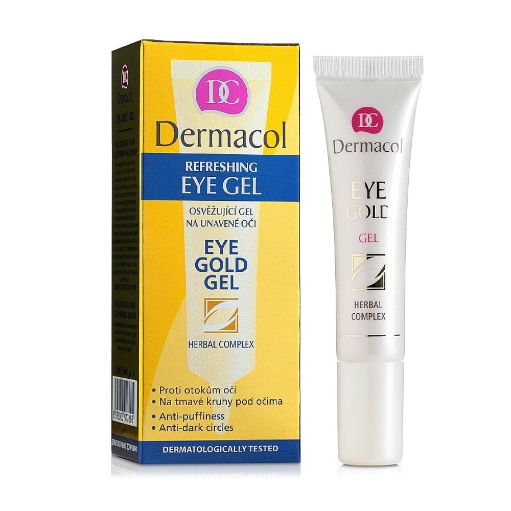 Dermacol Eye Gold Gel Refreshing Serum to Treat Swelling & Dark Circles