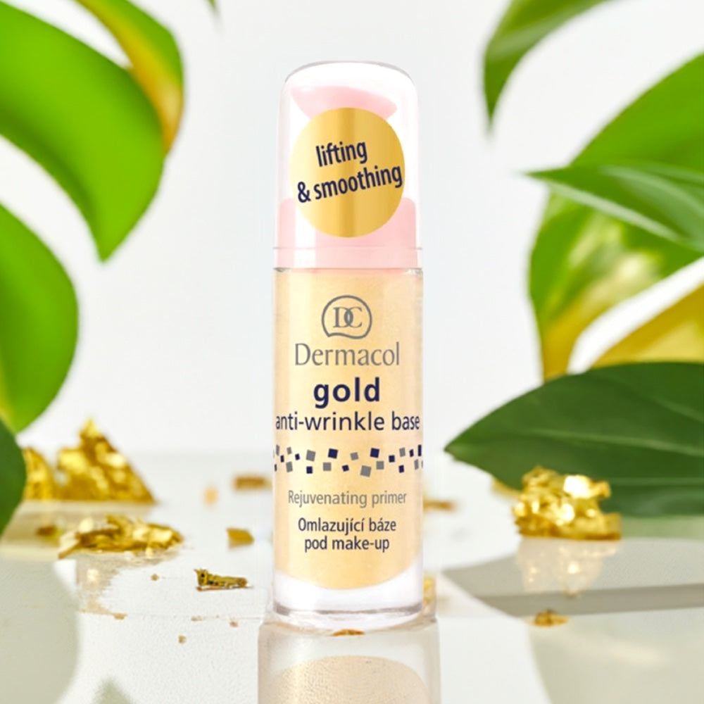 Dermacol Gold Anti-Wrinkle Makeup Base Anti-Aging Rejuvenating & Smoothing Primer 20ml