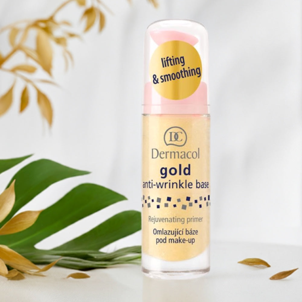 Dermacol Gold Anti-Wrinkle Makeup Base Anti-Aging Rejuvenating & Smoothing Primer 20ml