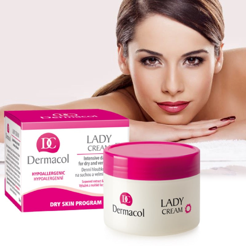Dermacol Lady Day Cream In-Depth Care for Dry & Very Dry Skin Seaweed Extracts & Panthenol