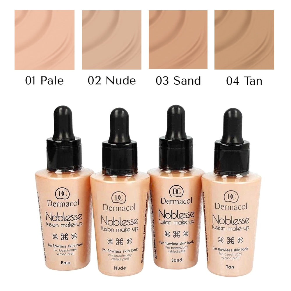 Dermacol Noblesse Fusion Foundation Velvety Smooth Makeup Flawless Skin Appearance