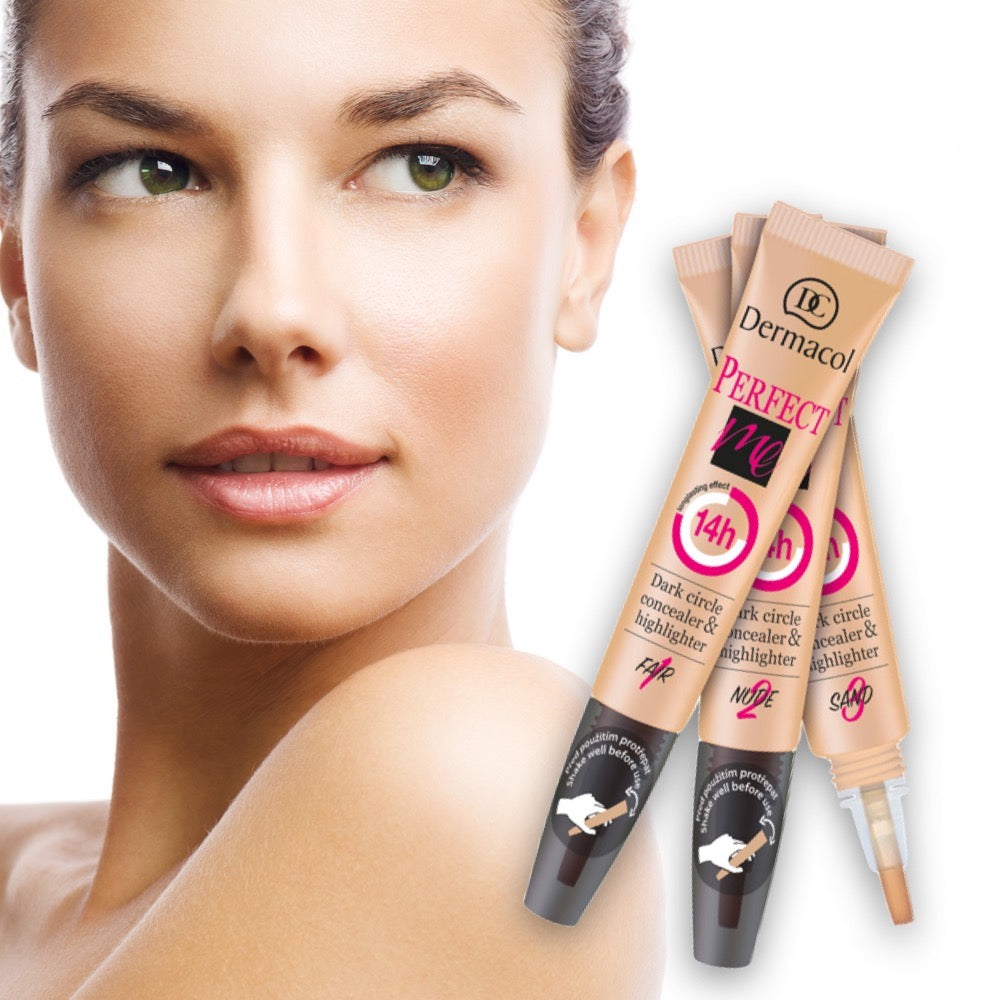 Dermacol Perfect Me Dark Circle Concealer & Highlighter 2in1 Perfecting Corrector