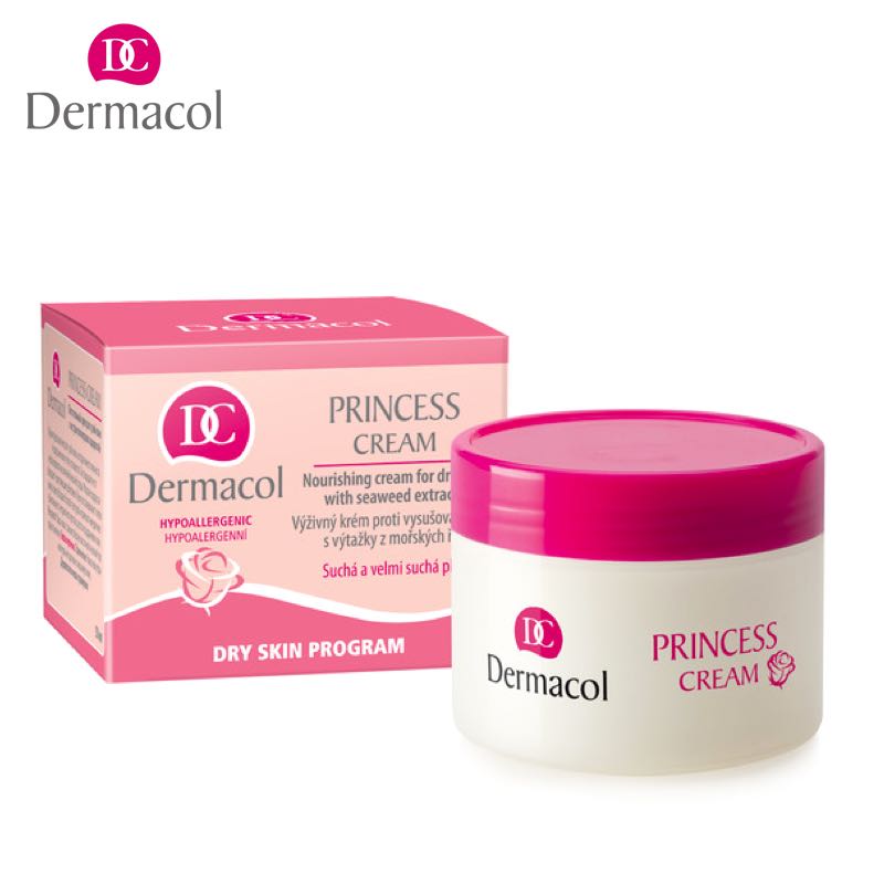 Dermacol Princess Cream Nourishing & Moisturizing Day Care for Dry Skin With Seaweed Extracts