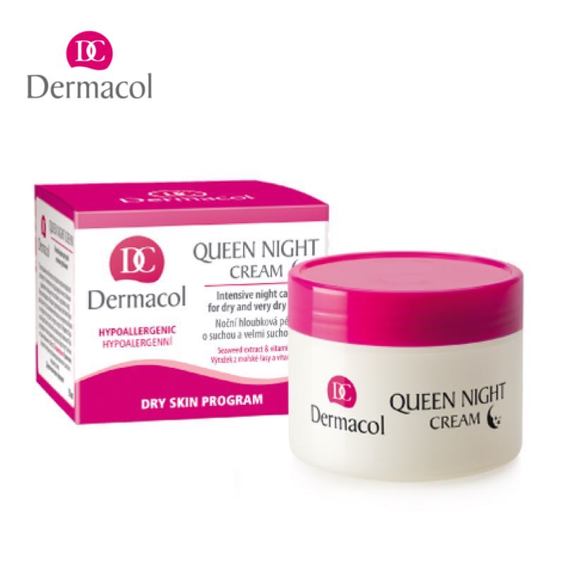 Dermacol Queen Night Cream Intensive Night Care For Dry & Very Dry Skin Seaweed Extracts