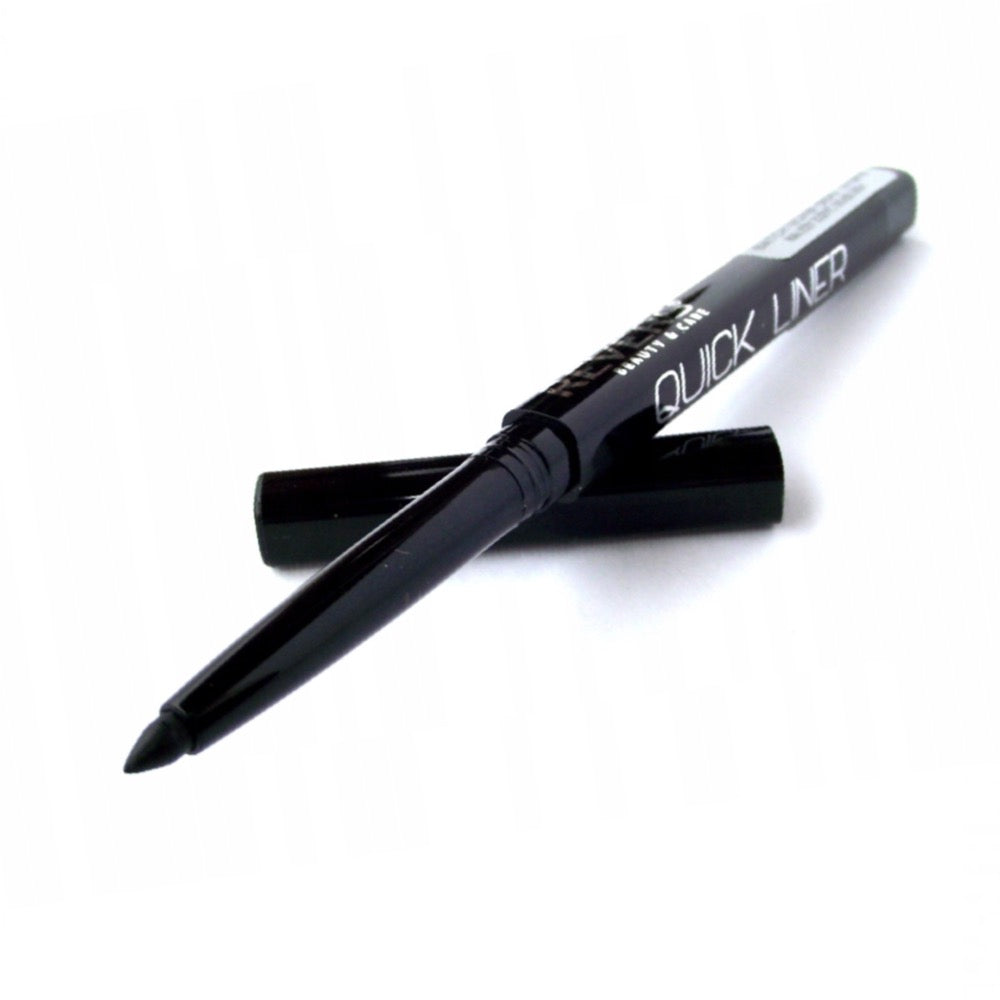 Quick Liner Black Automatic Eyeliner Pencil Kajal Long-Lasting Precise Eye Makeup