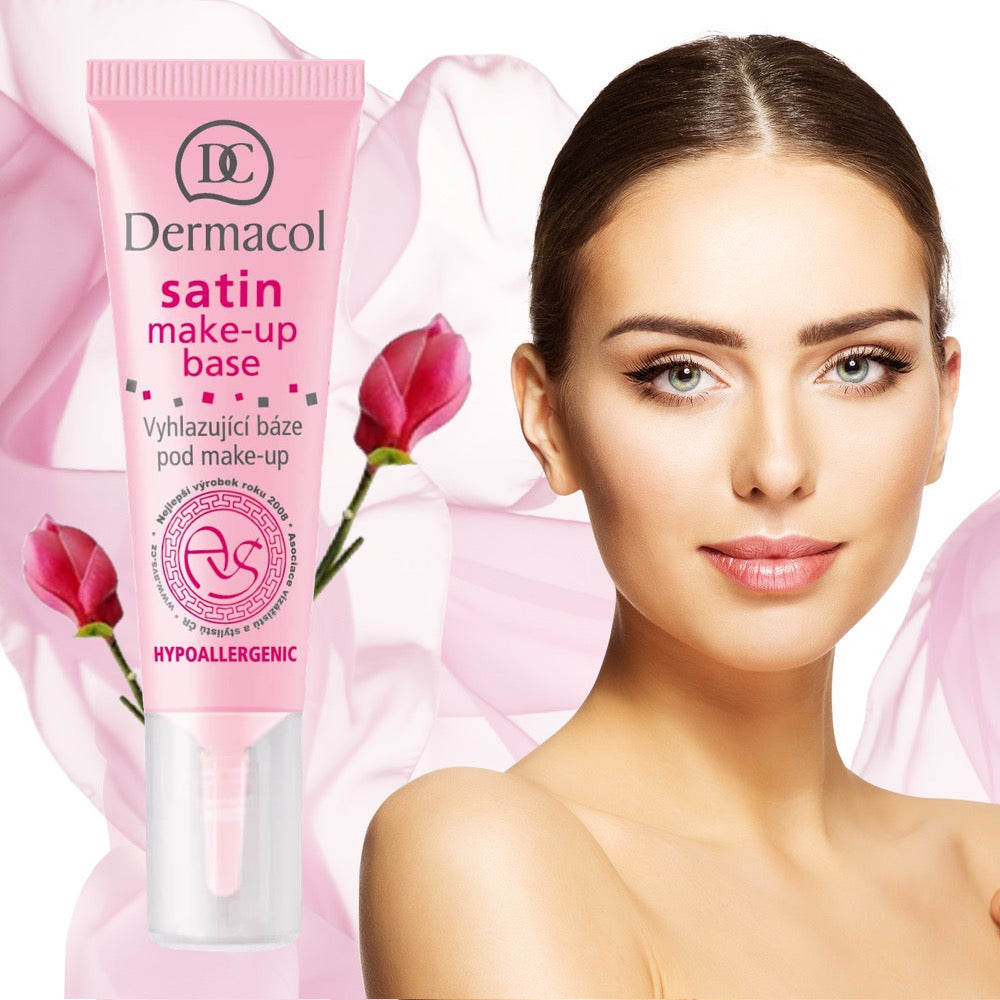 Dermacol Satin Makeup Base Matte Face Primer for Wrinkles & Pores 10ml
