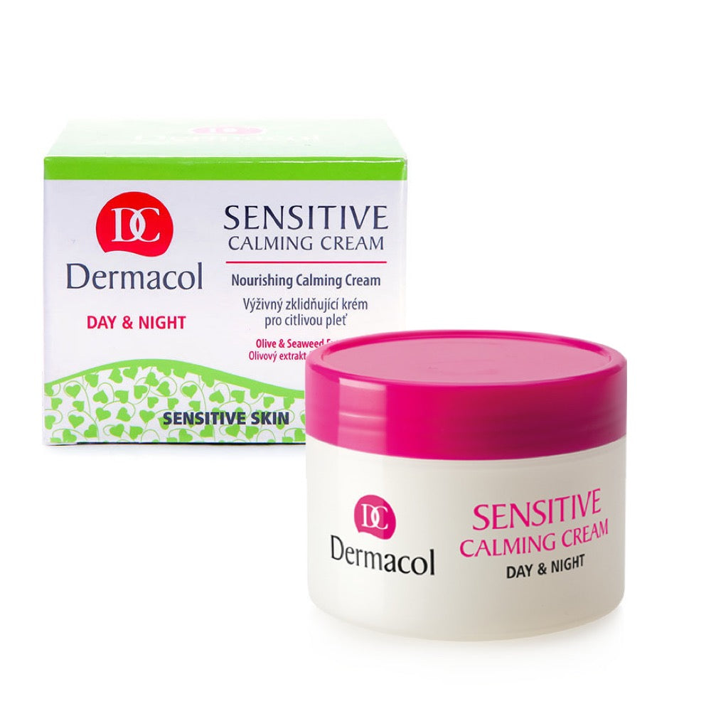 Dermacol Nourishing Calming Face Cream Olive & Seaweed Extract Sensitive Skin 50ml
