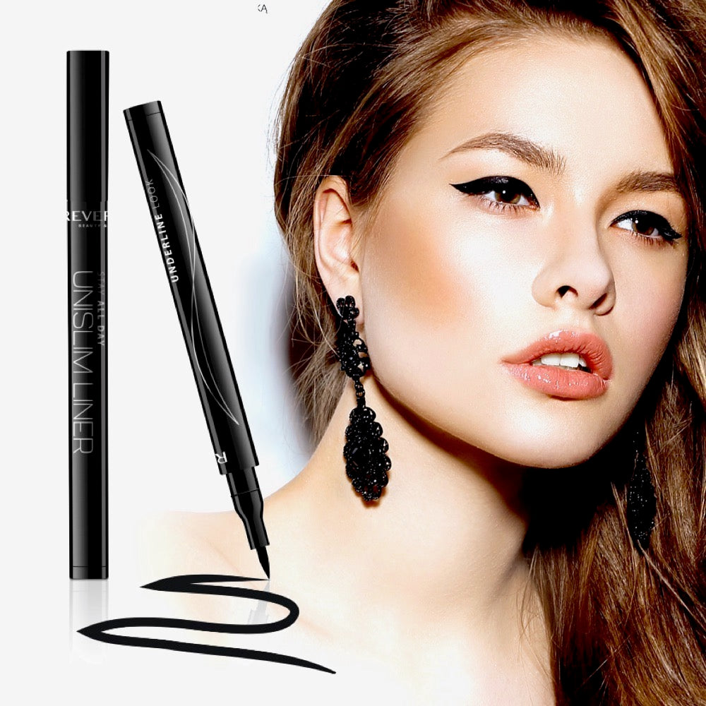 Unislim Liner Intense Black Liquid Eyeliner Pen Kajal Professional Makeup Epic Ink