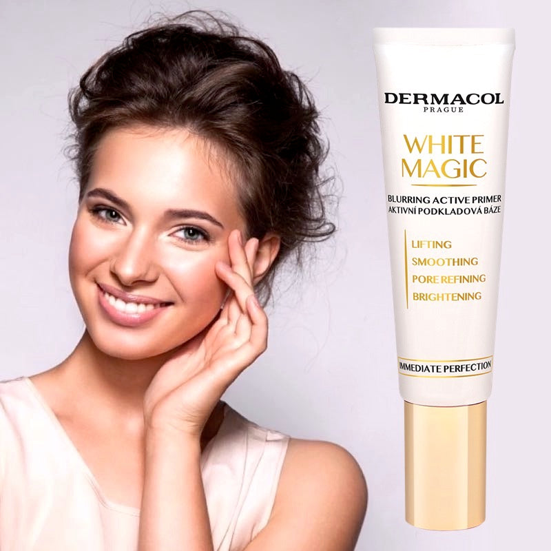 Dermacol White Magic Base Blurring Active Makeup Primer Lifting Smoothing & Pore Refining