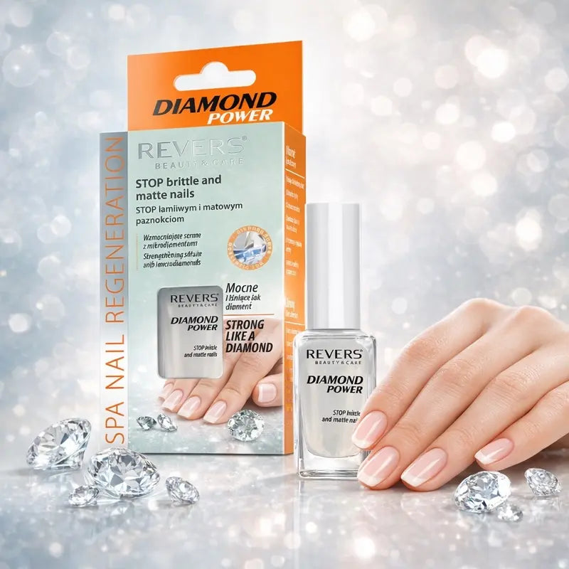 Diamond Power SPA Nail Regeneration Serum Micro-Diamonds Strengthening, Hardening & Protective Formula