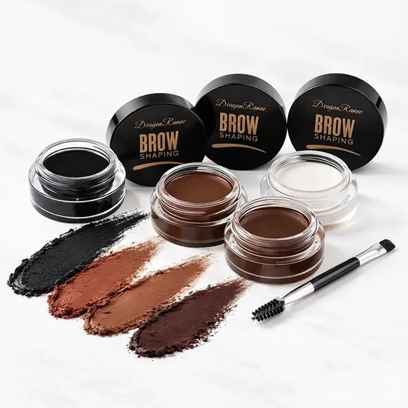 Dermacol brow pomade eyebrow tint with brush All the shades