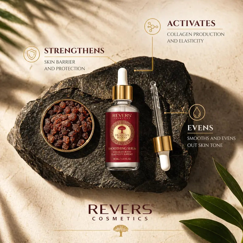 Dragon's blood anti-aging, nourishing, whitening face serum and day and night face cream set skin care