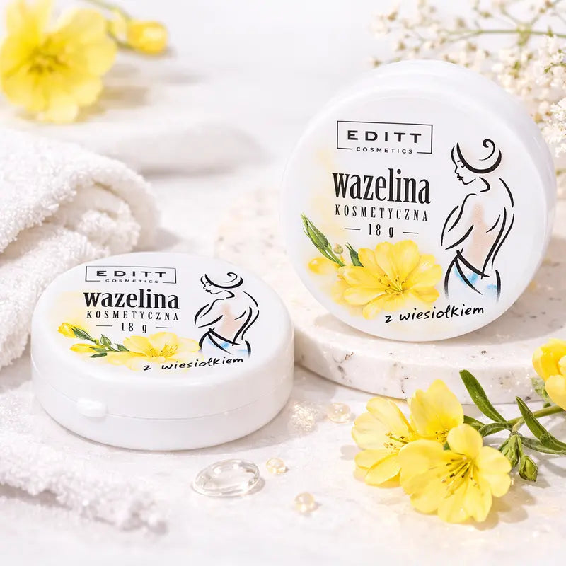 Scented Vaseline Protective & Moisturising Lip Therapy – Evening Primrose Nourishing Balm for Lips & Dry Skin